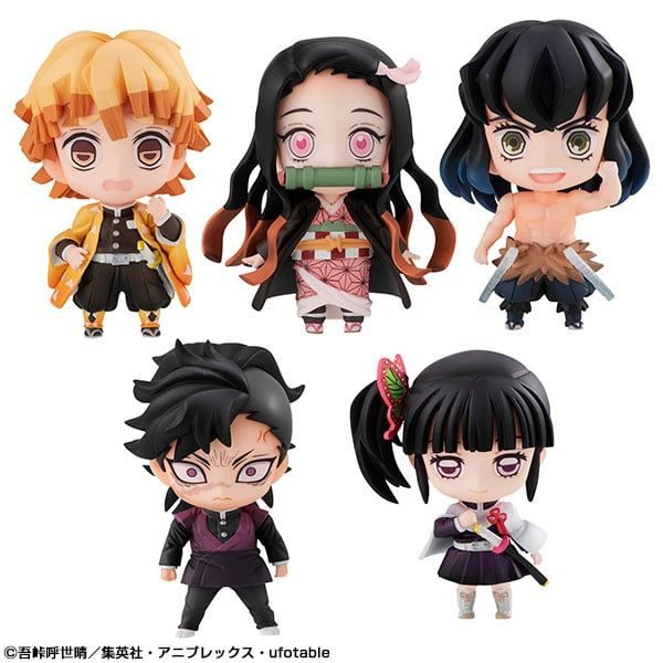 Demon Slayer: Kimetsu no Yaiba Tanjiro and Friends Mascot Set