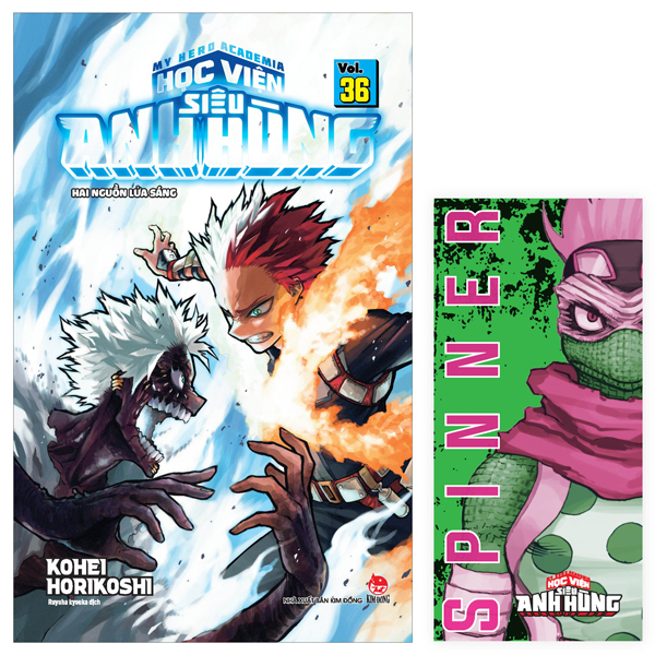 My Hero Academia – Học Viện Siêu Anh Hùng – Tập 36: Hai Nguồn Lửa Sáng – Tặng Kèm Bookmark