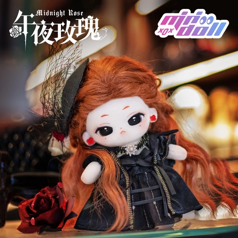 Outfit thiết kế Hoa Hồng Đêm Khuya dành cho doll 20cm