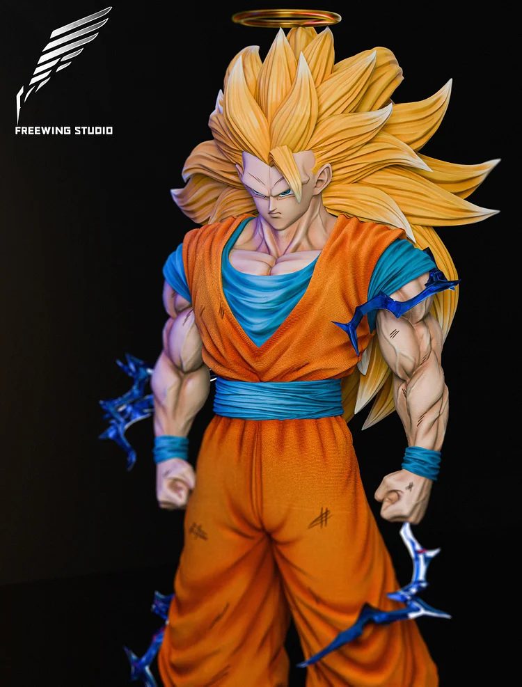 Songoku 1/2 Super Saiyan 3 – Dragon Ball – Freewing Studio
