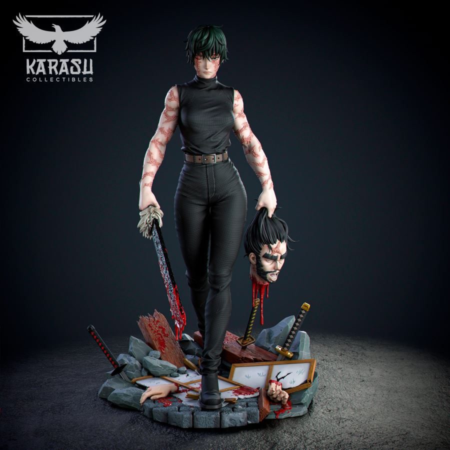 Maki Zenin – Jujutsu Kaisen – Karasu Studio