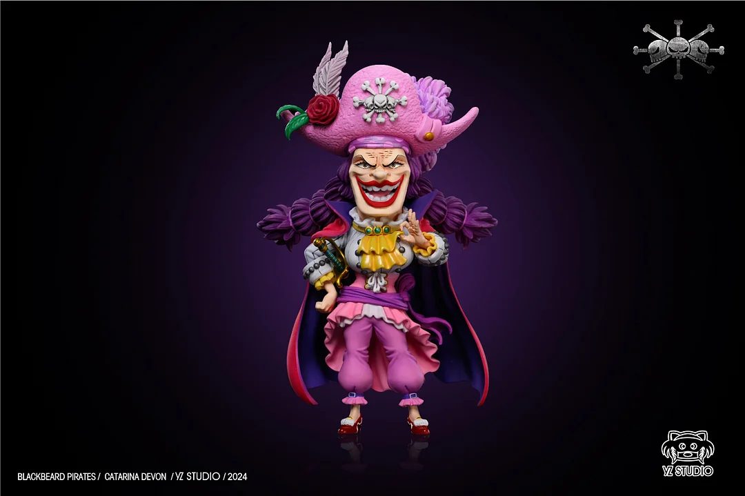 New World Blackbeard Pirates Series 004 Catarina Devon – ONE PIECE Statue – YZ Studio