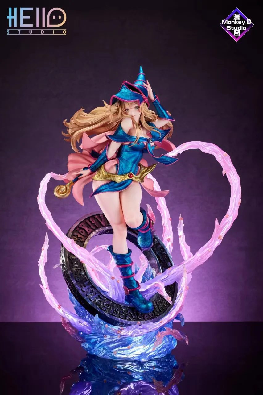 1/4 Scale Dark Magician Girl with LED – Duel Monsters / Yu-Gi-Oh! Resin Statue – Hello Studio