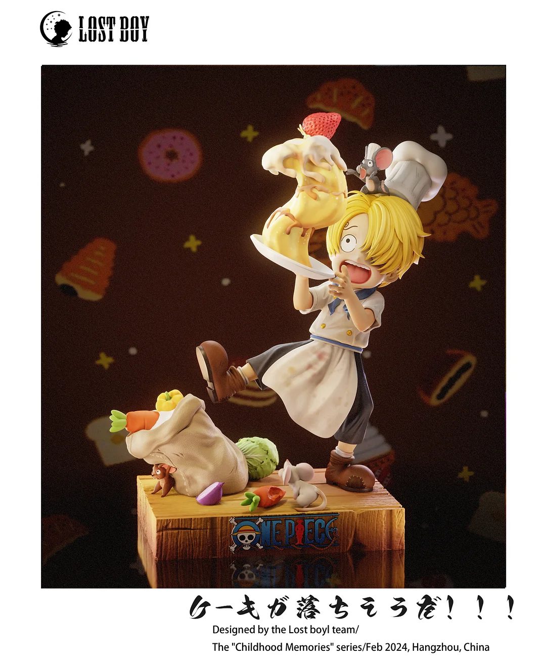 Childhood Series Childhood Sanji – ONE PIECE Resin Statue – LOST BOY Studio