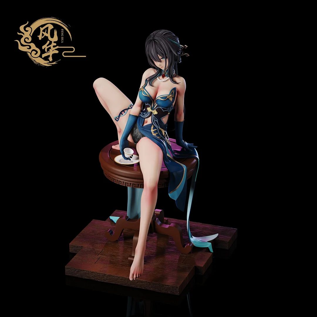 1/6 Scale Teahouse Ver. Ruan Mei – Honkai: Star Rail – Resin Statue – FH Studio