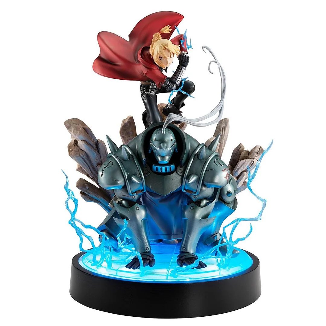 Mô hình Edward Elric & Alphonse Elric có LED – Fullmetal Alchemist: Brotherhood – MegaHouse