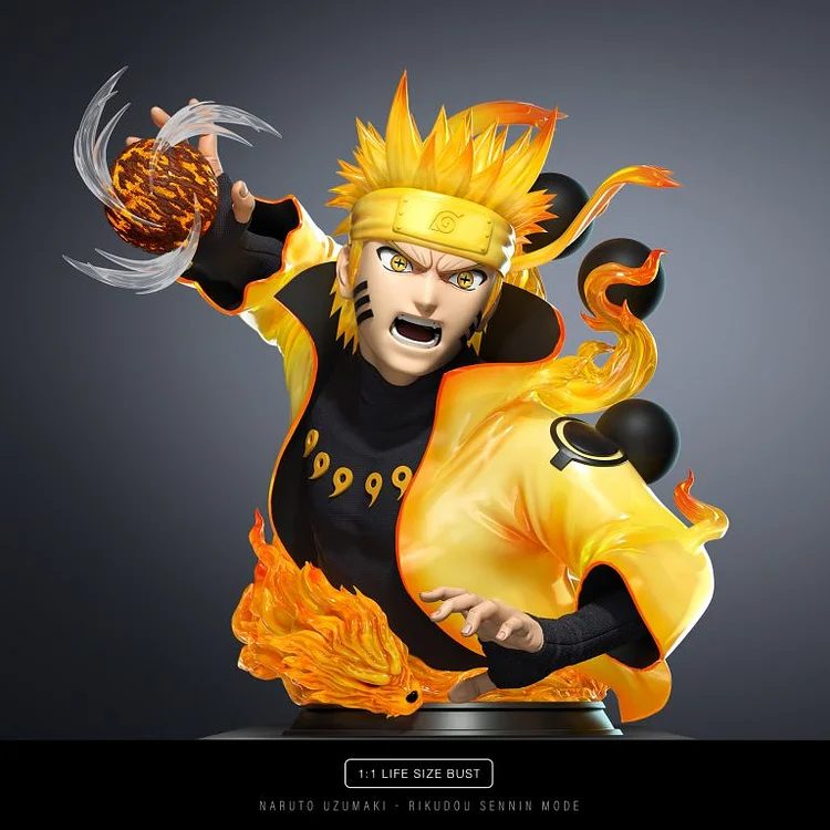 Uzumaki Naruto Rikudousennin 1/1 Scale – Naruto Shippuden – CHIKARA Studio