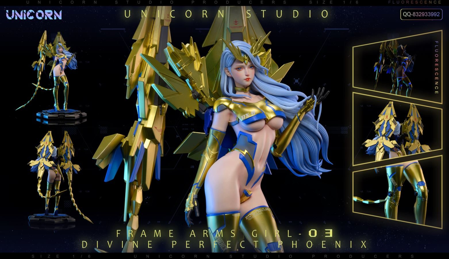 Frame Arms Girl 1/6  – Unicorn Studio