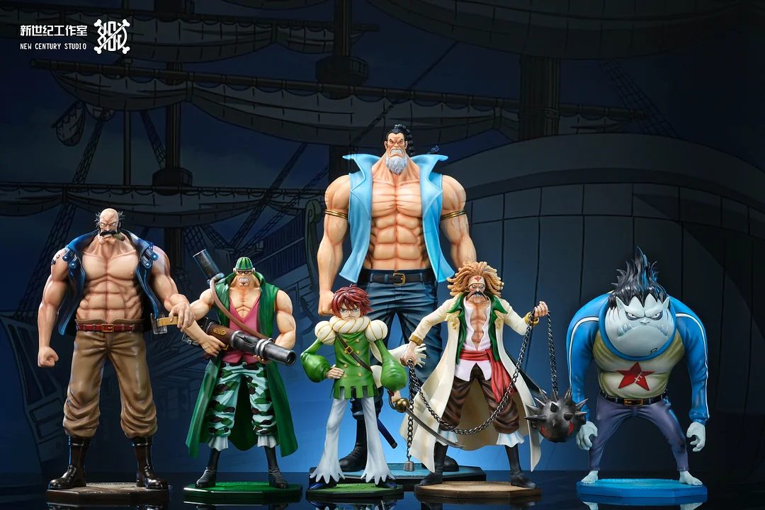 WCF Băng Râu Trắng – ONE PIECE Resin Statue – XinShiJi Studio