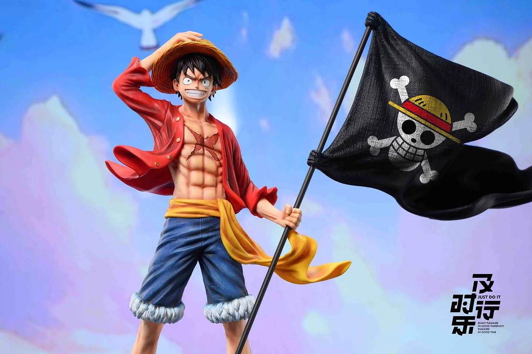 POP Scale Two Years Later Straw Hat Crew Family Portrait Monkey D. Luffy – ONE PIECE Resin Statue – Just Do It Studio