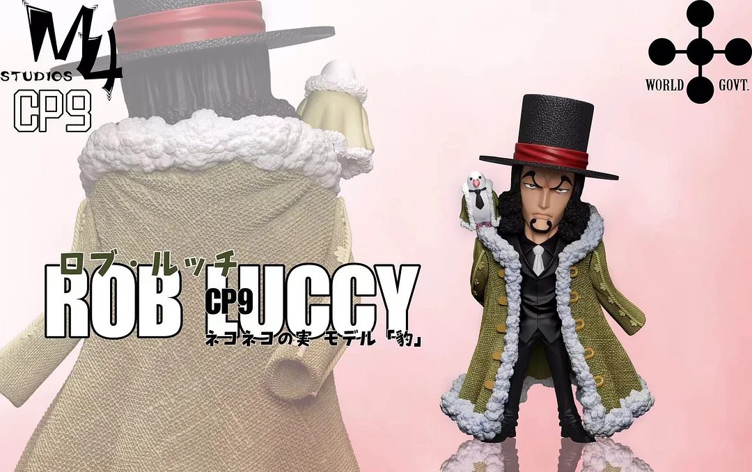 CP9 Rob Lucci – ONE PIECE Resin Statue – M4 Studio