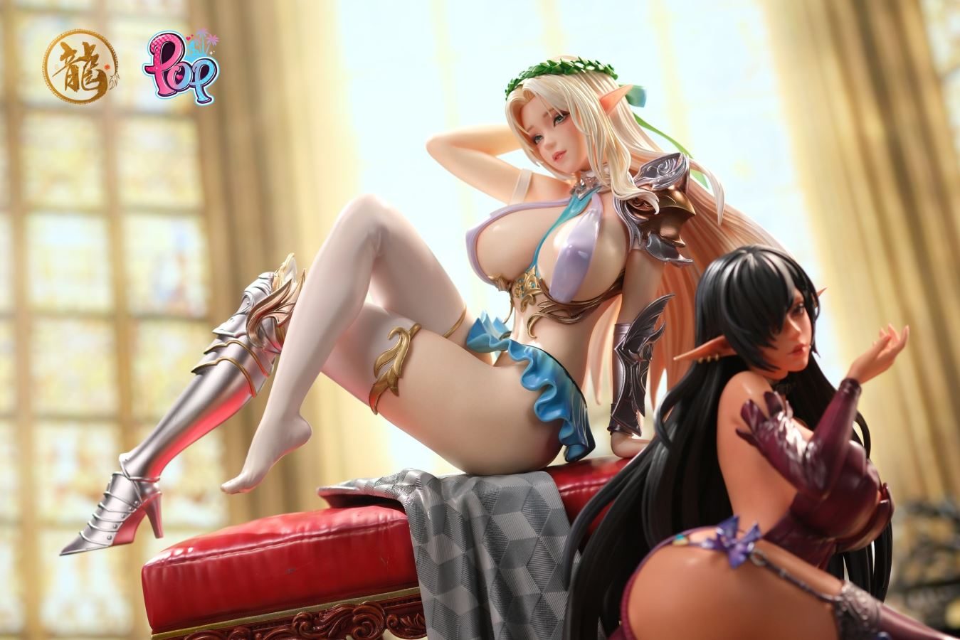 Twin Series 002 – Kuroinu & Elf – Dragon Studio & POP Studio