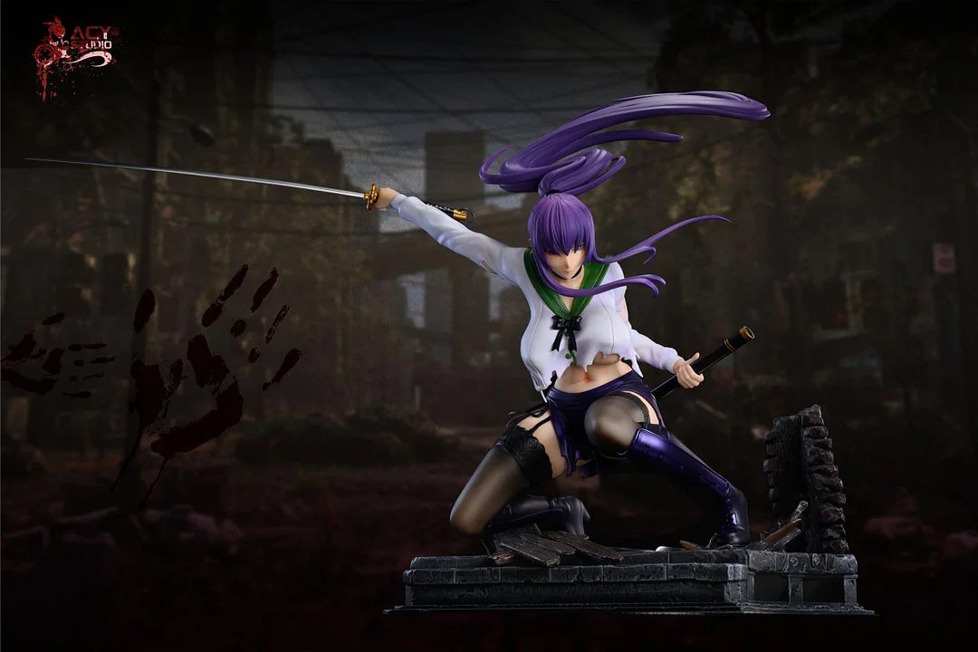 Saeko Busujima – Highschool of the Dead Resin Statue – Acy Studio