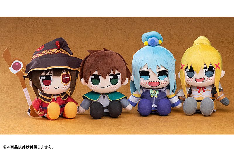 Doll KonoSuba – Kazuma & Aqua & Megumi & Darkness  – Chính hãng Good Smile Company