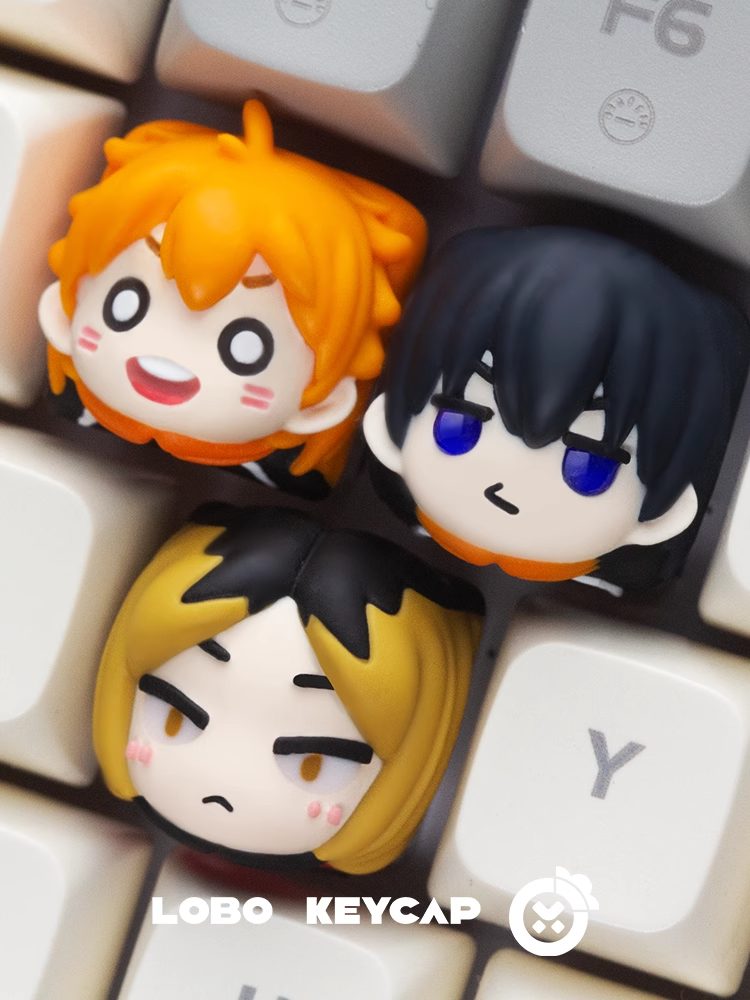 Keycap Haikyuu!! – Shoyo & Tobio & Kenma –  Chính hãng Lobo Keycap