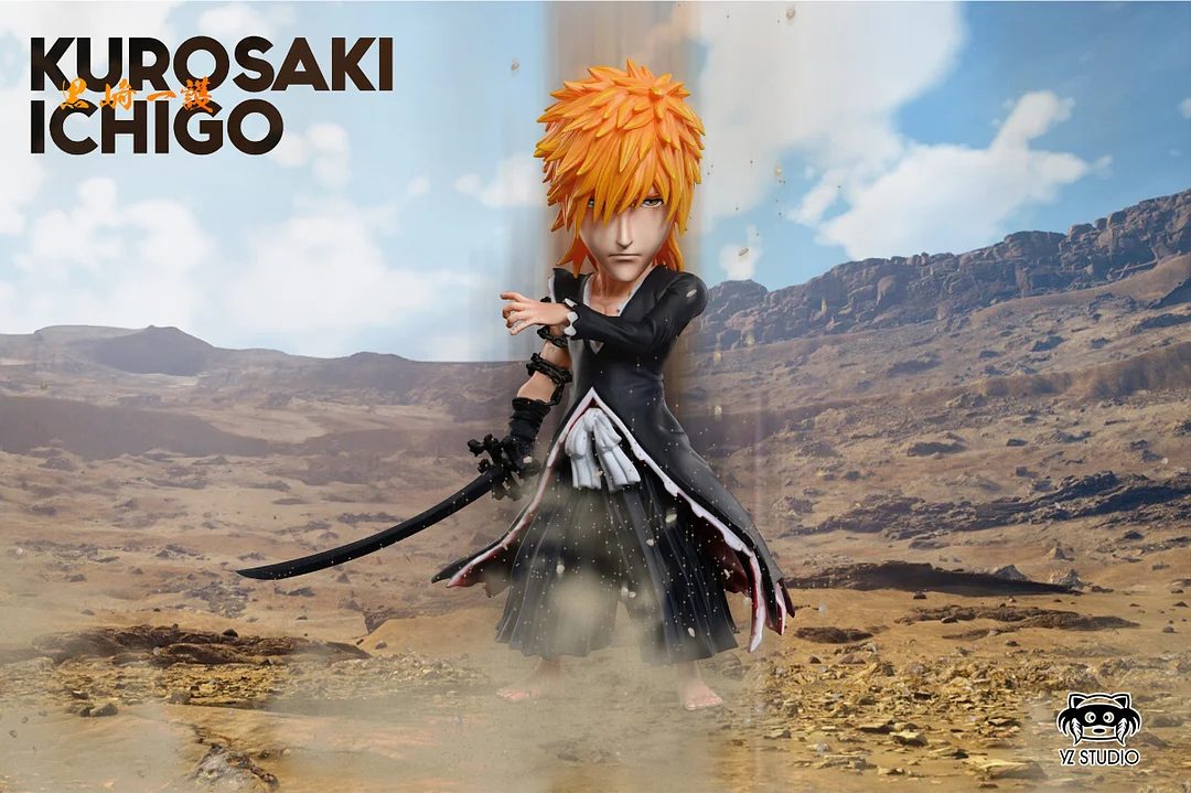 The Life of Ichigo Kurosaki 012 Chain Ichigo Kurosaki – Bleach Statue – YZ Studio