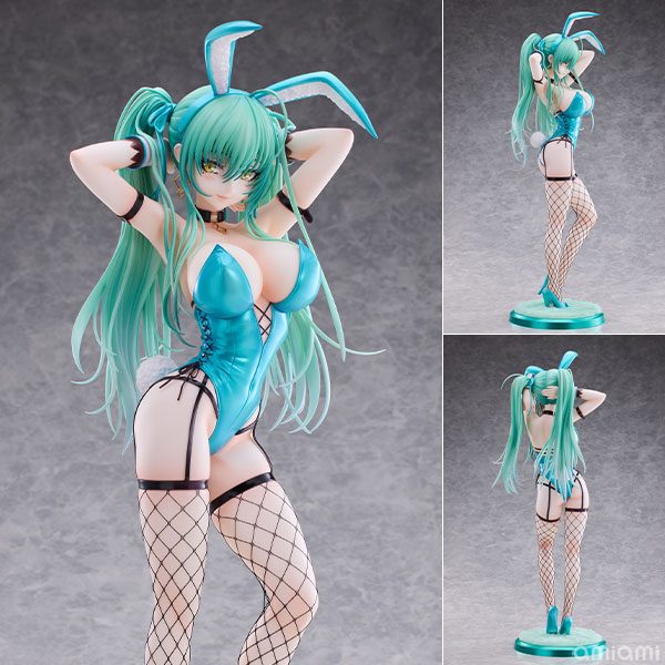 Green Twin Tail Bunny-chan Fishnet Tights Ver. 1/4 – Partylook