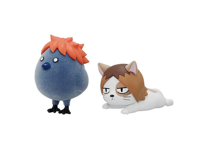 Mô hình linh vật Quạ Hinata & Mèo Kenma – Haikyuu!! – Chính hãng BANPRESTO