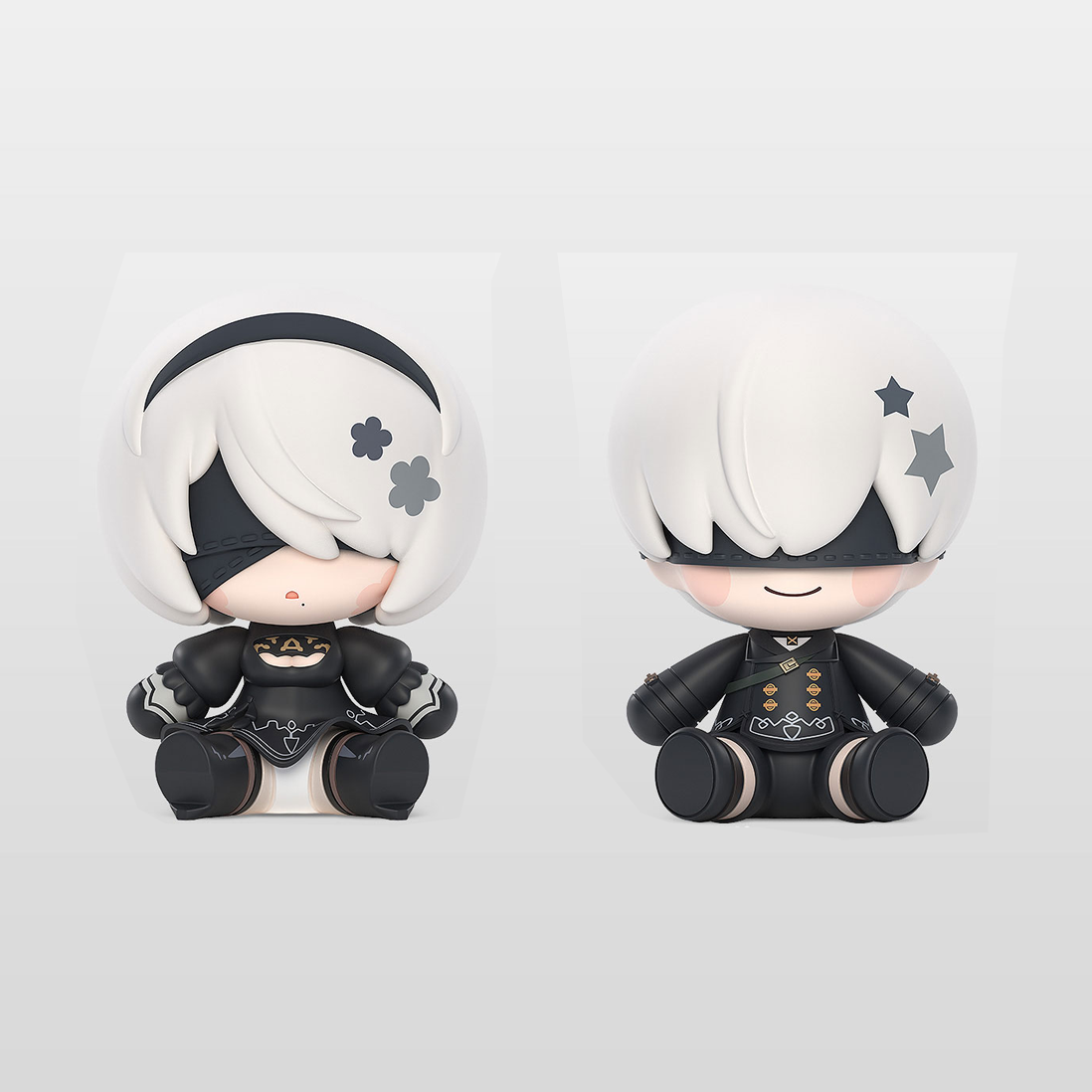 Chibi figure NieR:Automata – 2B & 9S – Chính hãng Huggy Good Smile