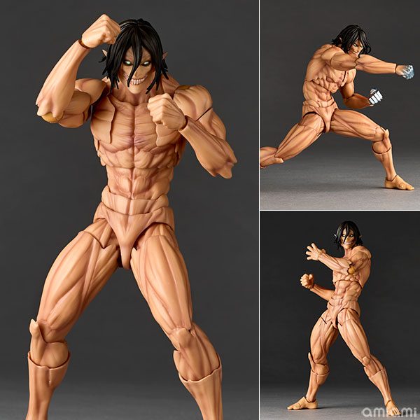 Titan Tiến Công Eren Yeager – Revoltech Amazing Yamaguchi – Kaiyodo