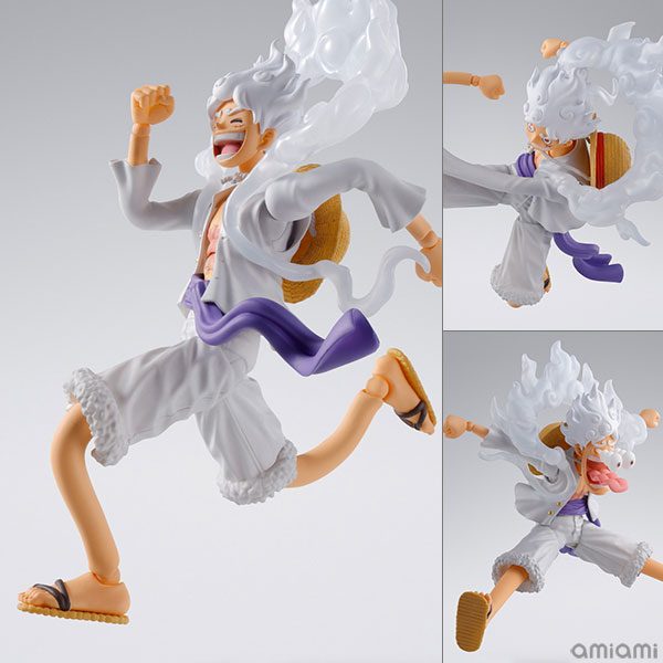 S.H.Figuarts Monkey D. Luffy -Gear 5- One Piece – Bandai Spirits