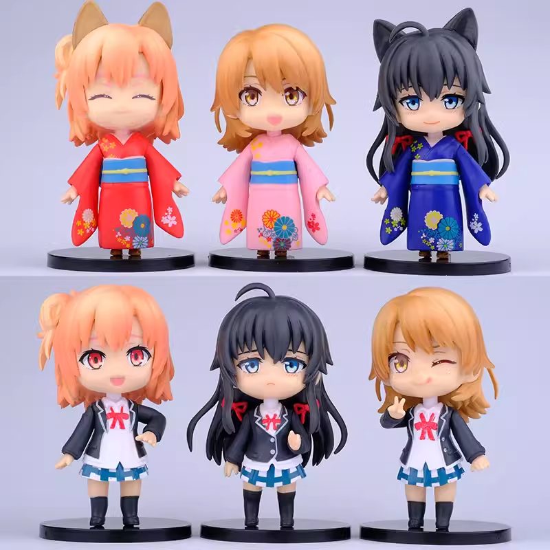 Chibi figure My Teen Romantic Comedy SNAFU – Iroha Isshiki, Yukino Yukinoshita, Yui Yuigahama