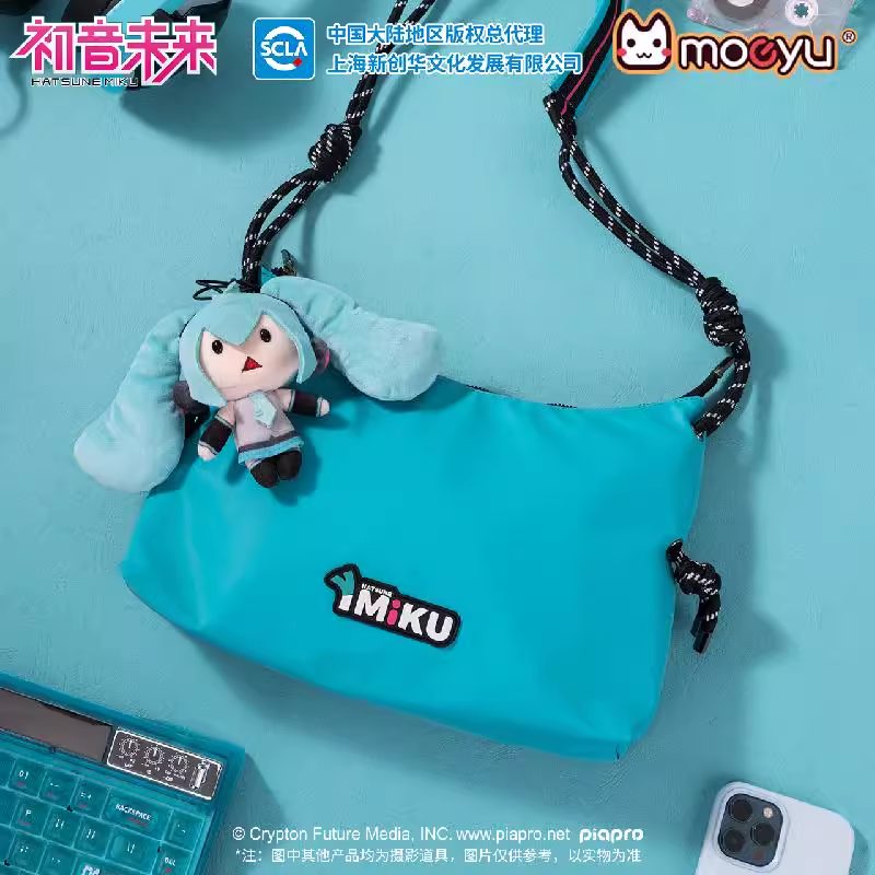 Túi đeo chéo phiên bản Hatsune Miku kèm doll – Chính hãng  Moeyu