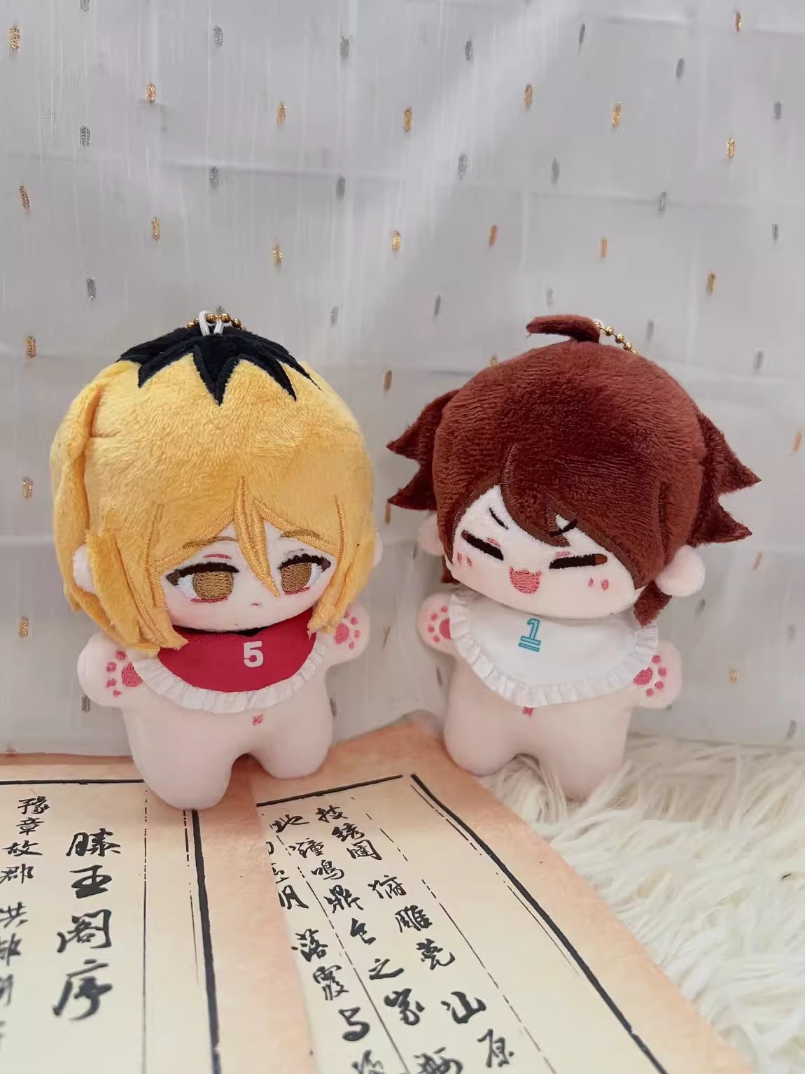 Doll ngôi sao Haikyuu!! 10cm – Kenma & Tooru