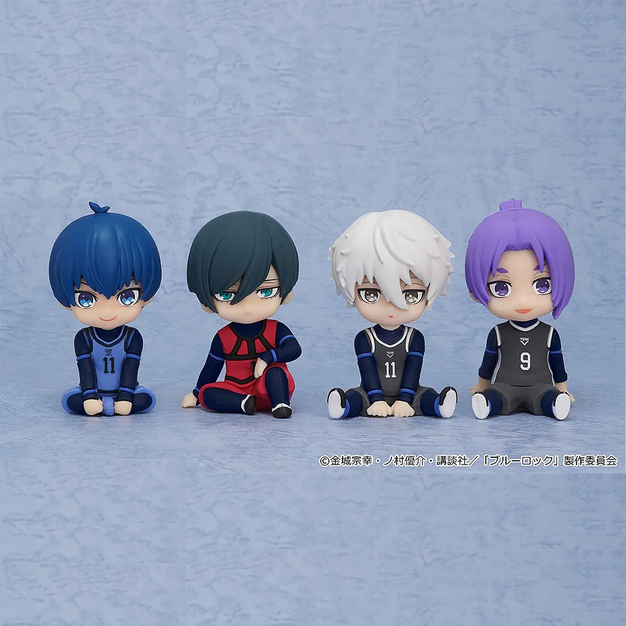 Nendoroid Plus: Isagi Yoichi & Itoshi Rin & Nagi Seishiro & Mikage Reo  Rubber Mascot – Blue Lock – Chính hãng Orange Rouge