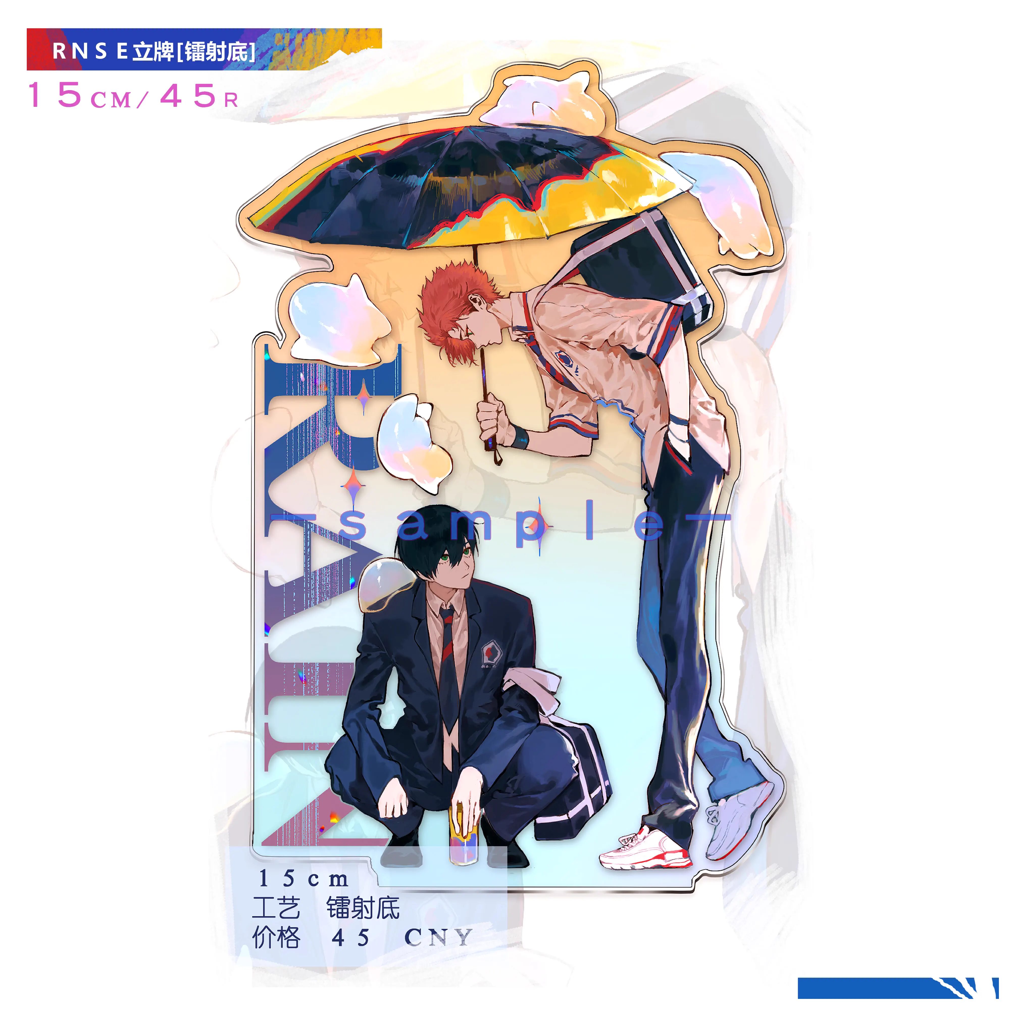 Fangoods Blue Lock ver Cơn Mưa – Standee, Postcard