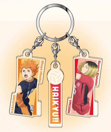 Móc khóa mica 3 mảnh  Haikyuu!! – Chính hãng Bandai