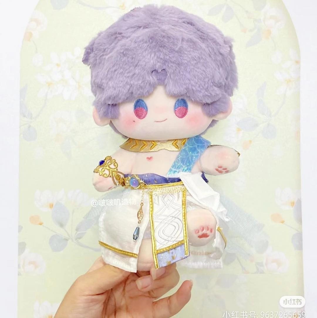 Outfit Poseidon cho doll 20cm