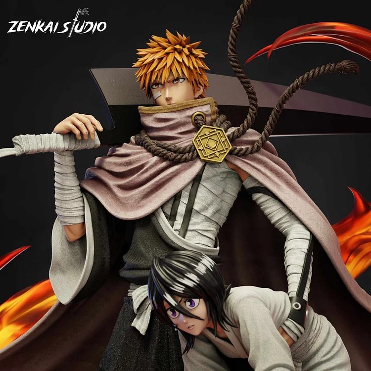 Ichigo & Rukia – BLEACH – Zenkai Studio