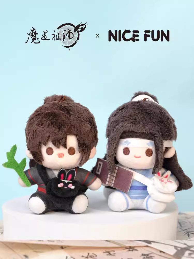 Doll móc khóa Ngụy Vô Tiện & Lam Vong Cơ 11.5cm – Ma Đạo Tổ Sư – Chính hãng NICE Fun