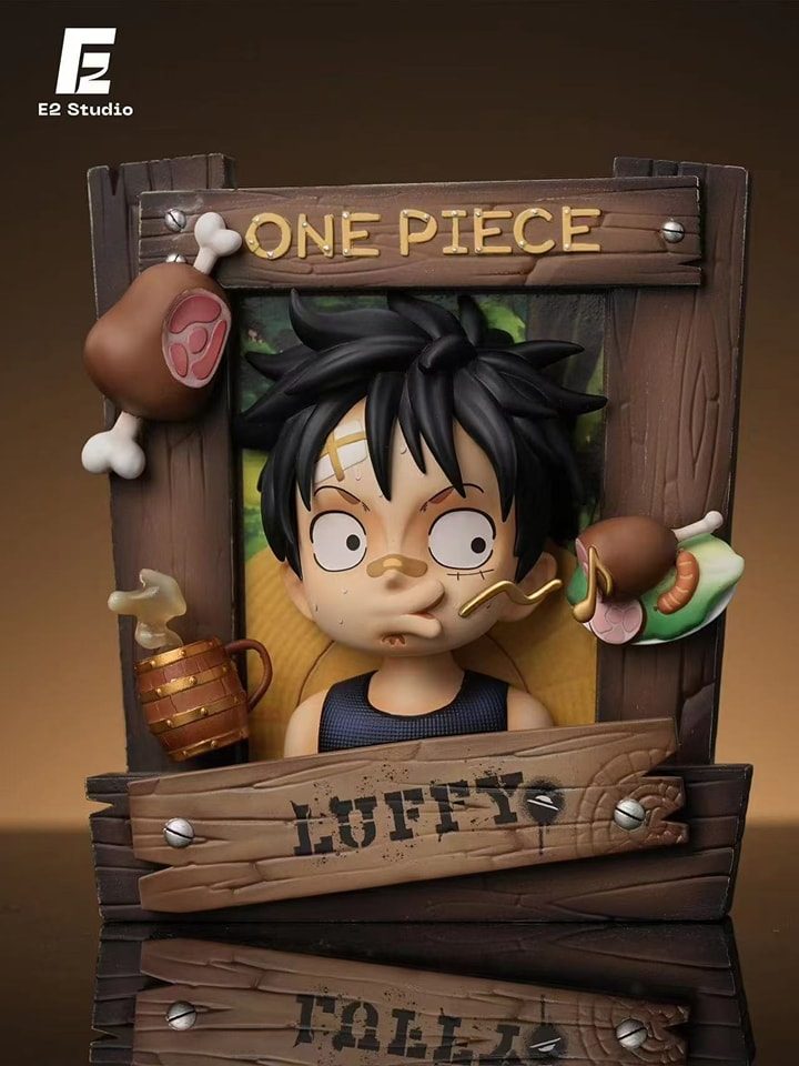 Mô hình tranh Luffy & Chopper & Zoro & Nami – One Piece – E2 Studio