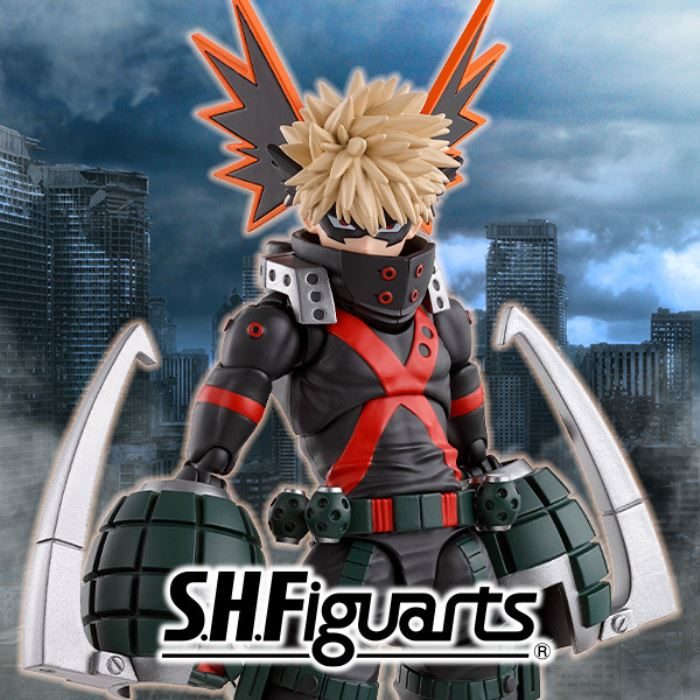 SHFiguarts Katsuki Bakugou – My Hero Academia – Chính hãng Bandai Spirits