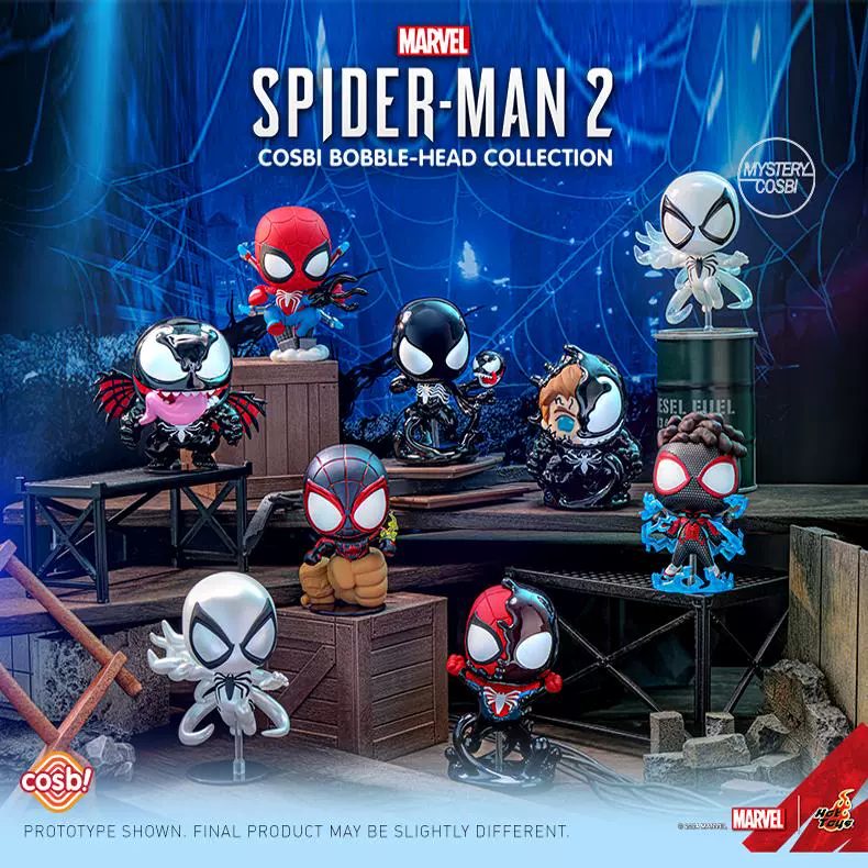 Blindbox mô hình chibi Spider-Man 2 – Chính hãng HOT Toys