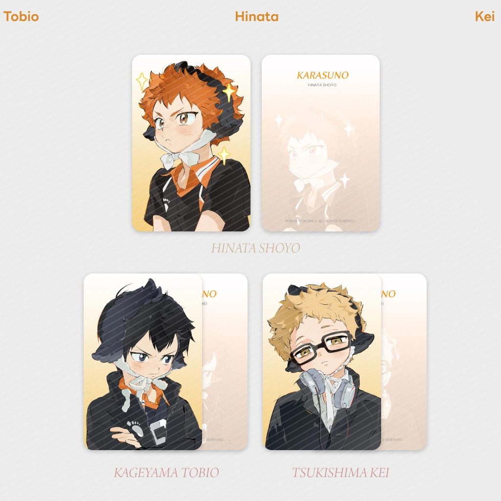 Fangoods card bo góc Haikyuu!!