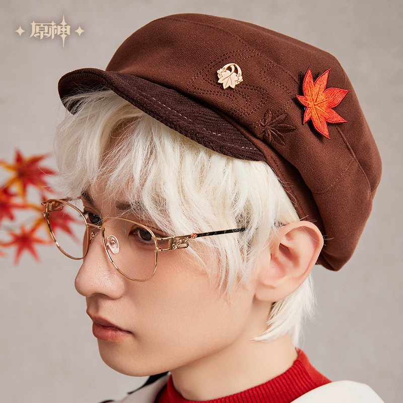 Mũ beret chủ đề Kaedehara Kazuha – Genshin Impact – Chính hãng Mihoyo