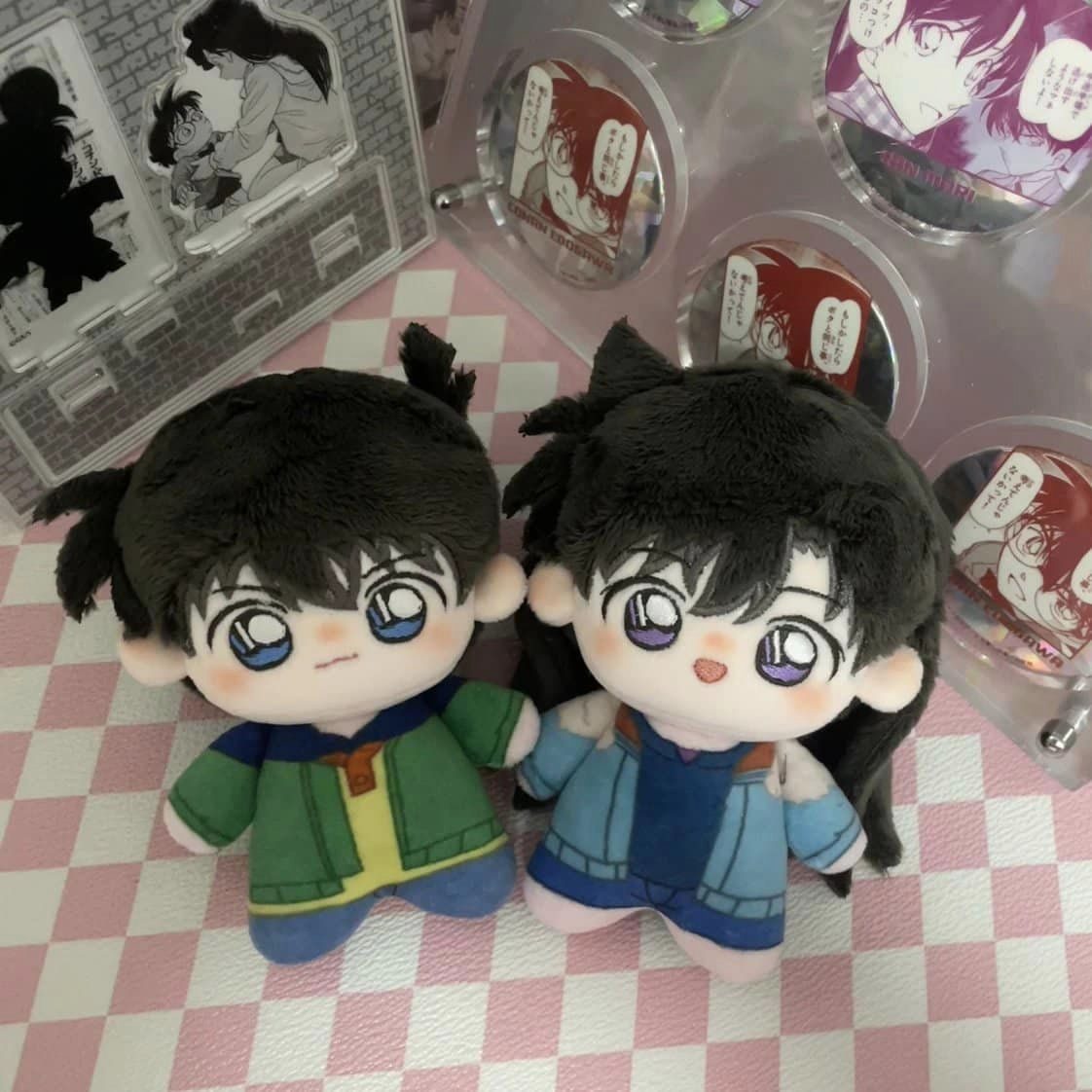 Doll ngôi sao Shinichi Kudo & Ran Mori 10cm – Detective Conan