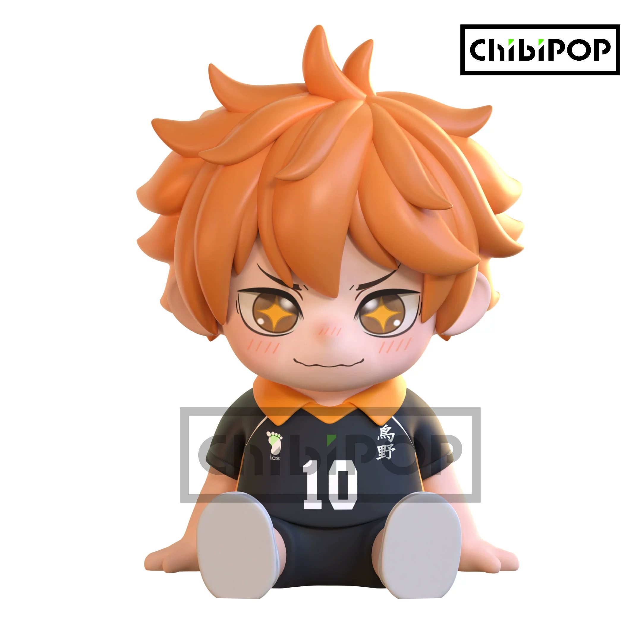 Mô hình Hinata Shoyo ngồi – Haikyuu!! – Chính hãng ChibiPOP