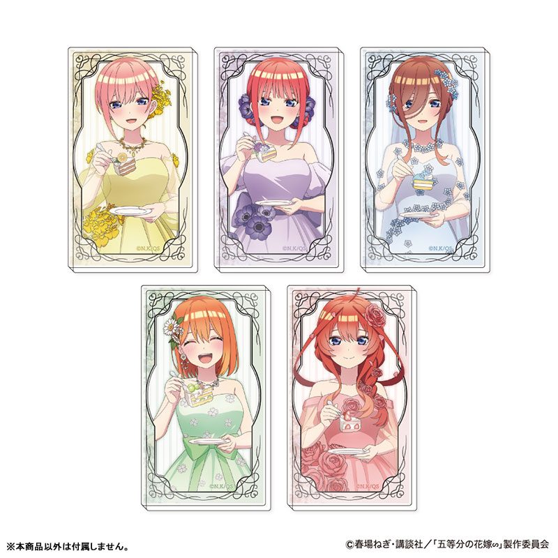 Khối Acrylic 5 Gotoubun No Hanayome phiên bản Nói A Đi Nào – Chính hãng XEBEC