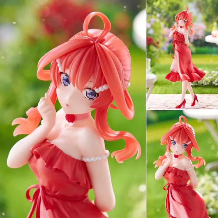 Trio-Try-iT Figure Nakano Itsuki – Pastel Dress Ver. Gotoubun no Hanayome – Chính hãng FuRyu