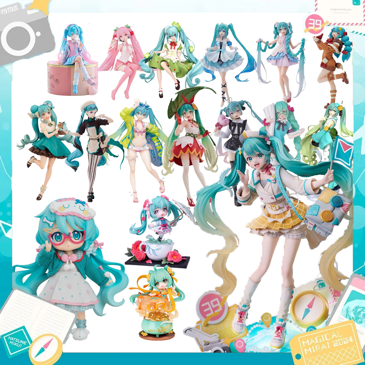 Gacha mô hình Hatsune Miku Chính Hãng Mẫu 1