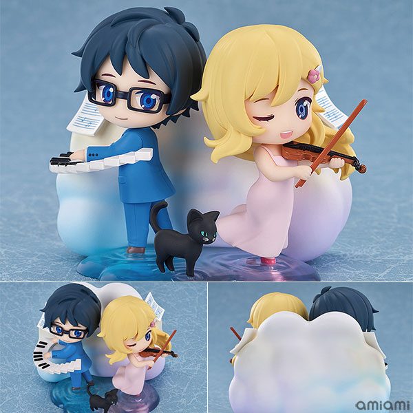 Mô hình Qset+ Kaori Miyazono & Kosei Arima – Your Lie in April – Chính hãng Good Smile Company