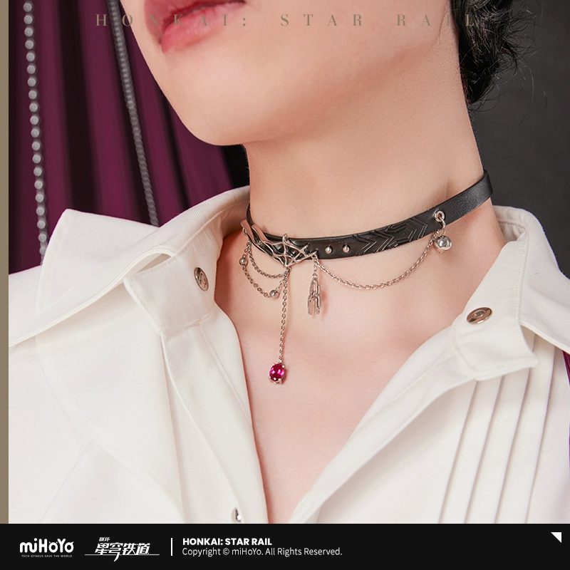 Vòng cổ choker chủ đề nhân vật Kafka – Honkai Star Rail – Chính hãng Mihoyo