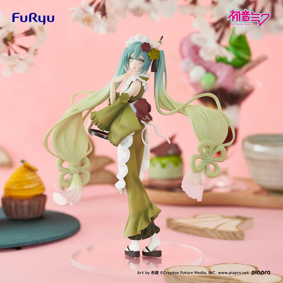 Hatsune Miku Sweet Sweets – Matcha Parfait – Vocaloid – Chính hãng FuRyu