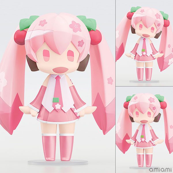 Mô hình Hatsune Miku Sakura Miku Posable – Vocaloid – Chính hãng Hello! Good Smile