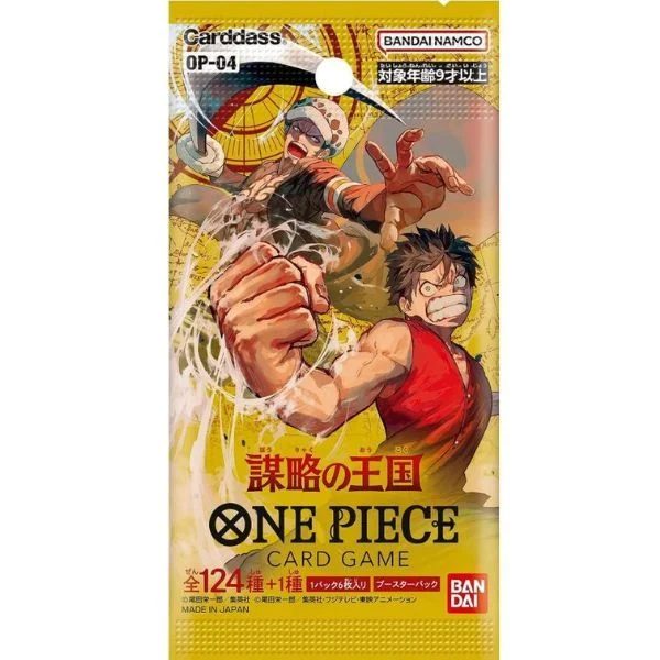 Thẻ bài One Piece Card Game Booster Pack OP-04 Kingdom of Intrigue – Chính hãng Bandai Namco