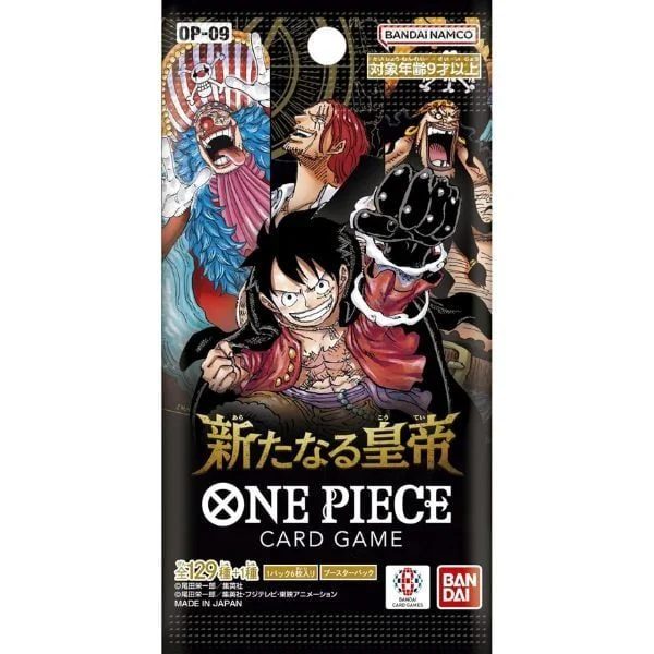 Thẻ bài One Piece Card Game Booster Pack OP-09 New Emperor – Chính hãng Bandai Namco